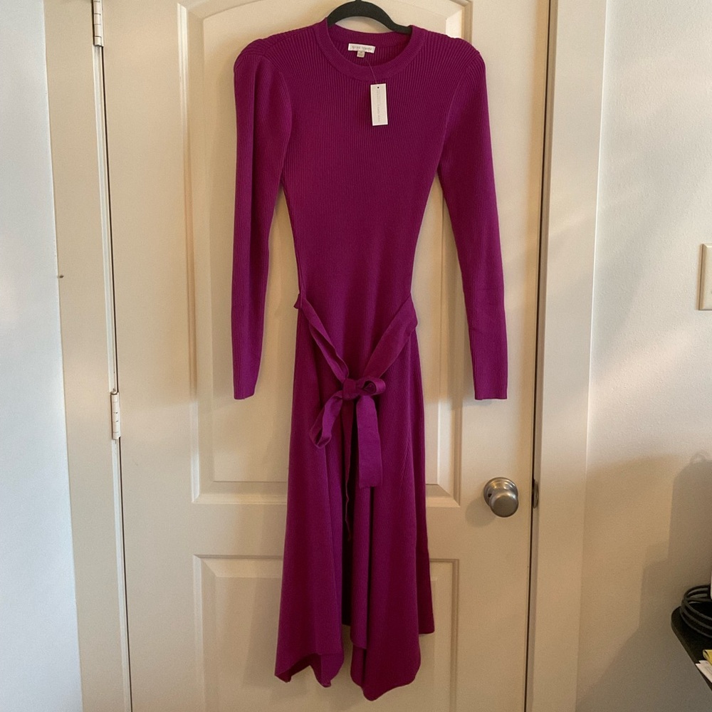 Magenta Flying Tomato Sweater Dress